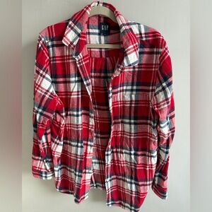 Gap Boyfriend Soft Flannel (Women's XL)